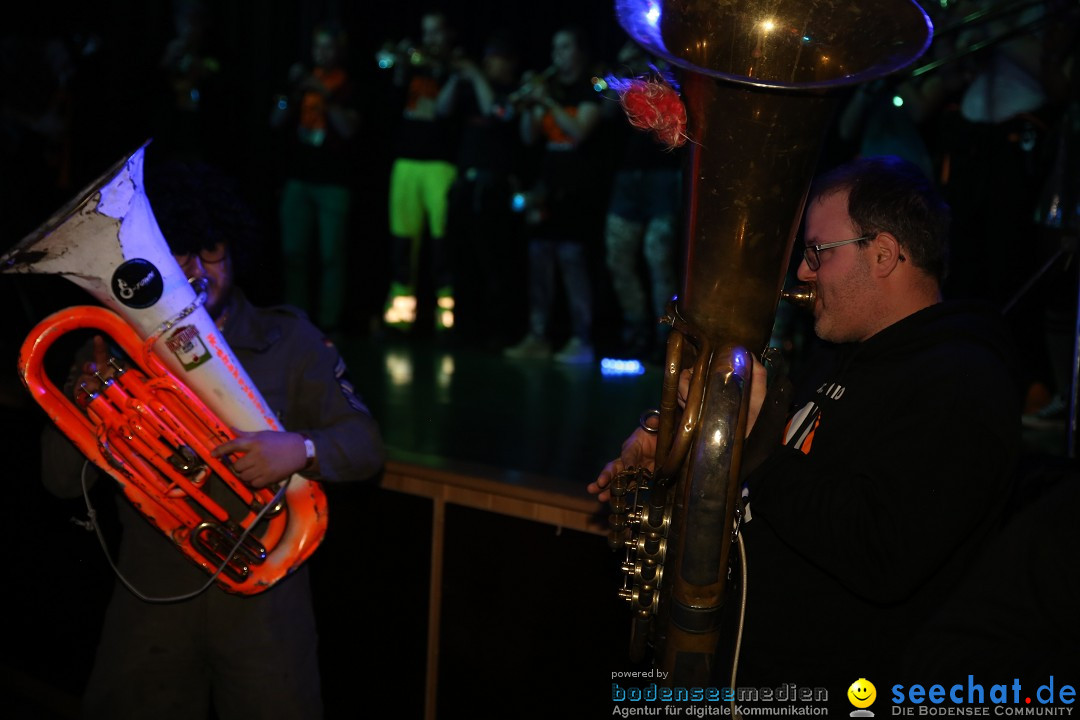 Hugeloh-Ball: Leimbach bei Markdorf am Bodensee, 13.01.2018