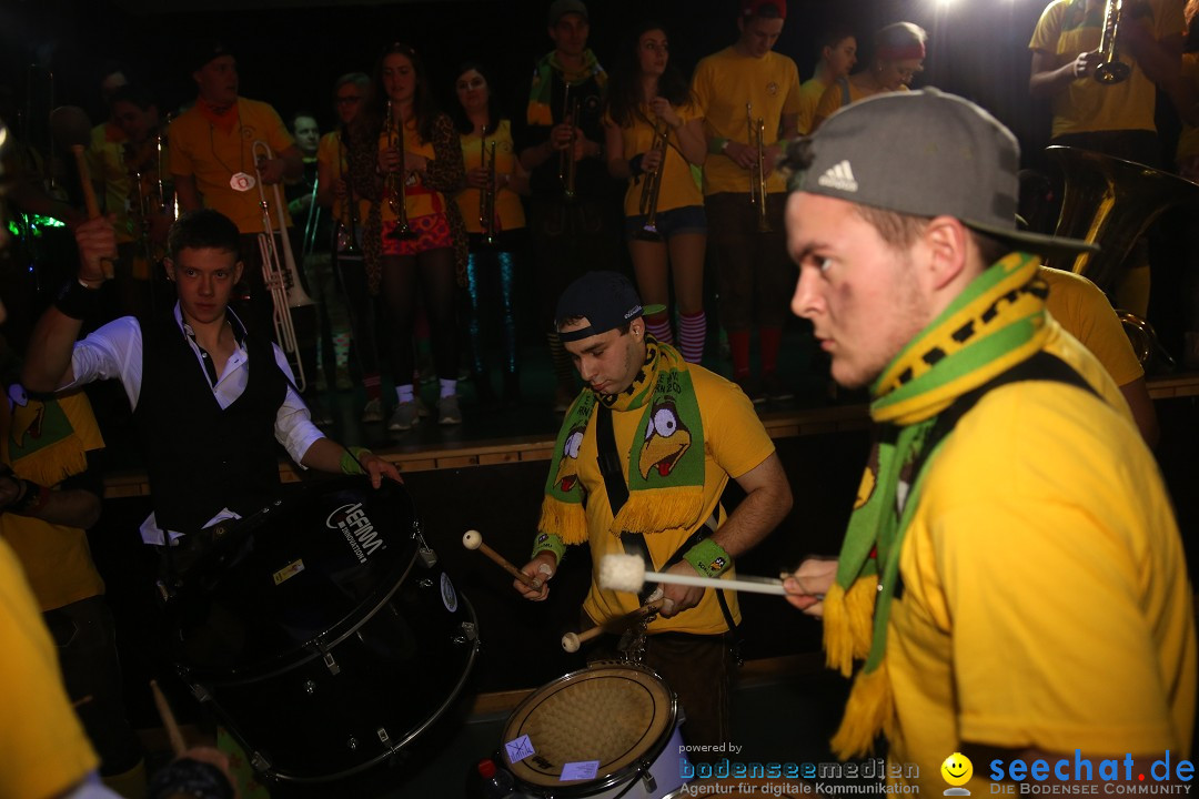 Hugeloh-Ball: Leimbach bei Markdorf am Bodensee, 13.01.2018