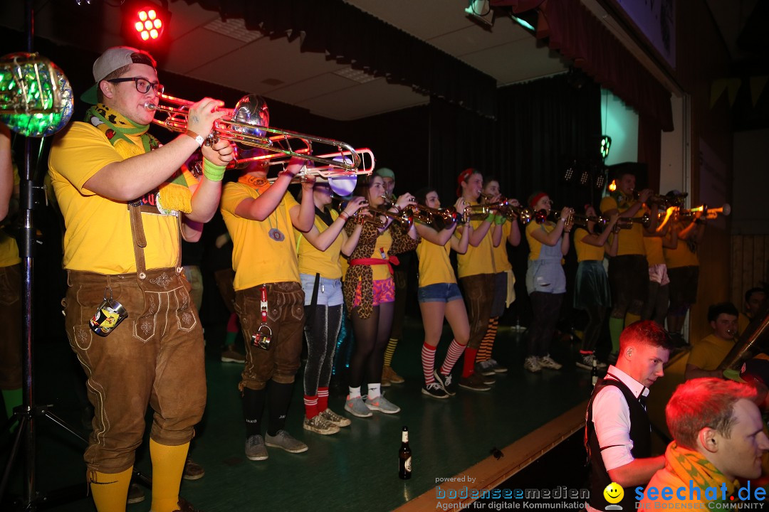 Hugeloh-Ball: Leimbach bei Markdorf am Bodensee, 13.01.2018