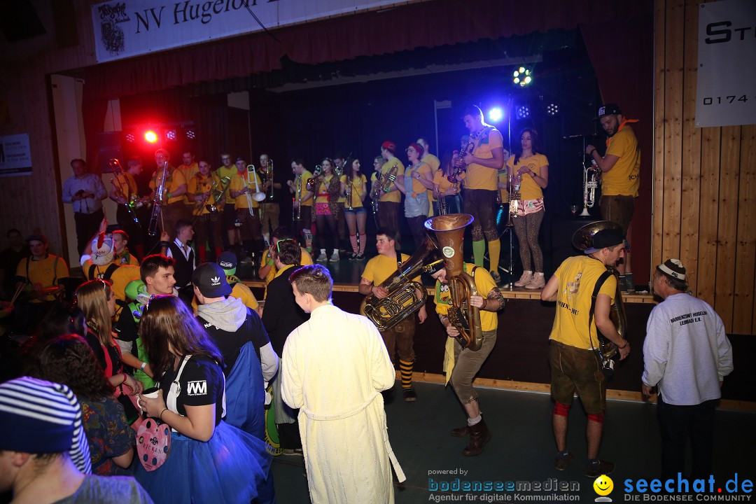 Hugeloh-Ball: Leimbach bei Markdorf am Bodensee, 13.01.2018