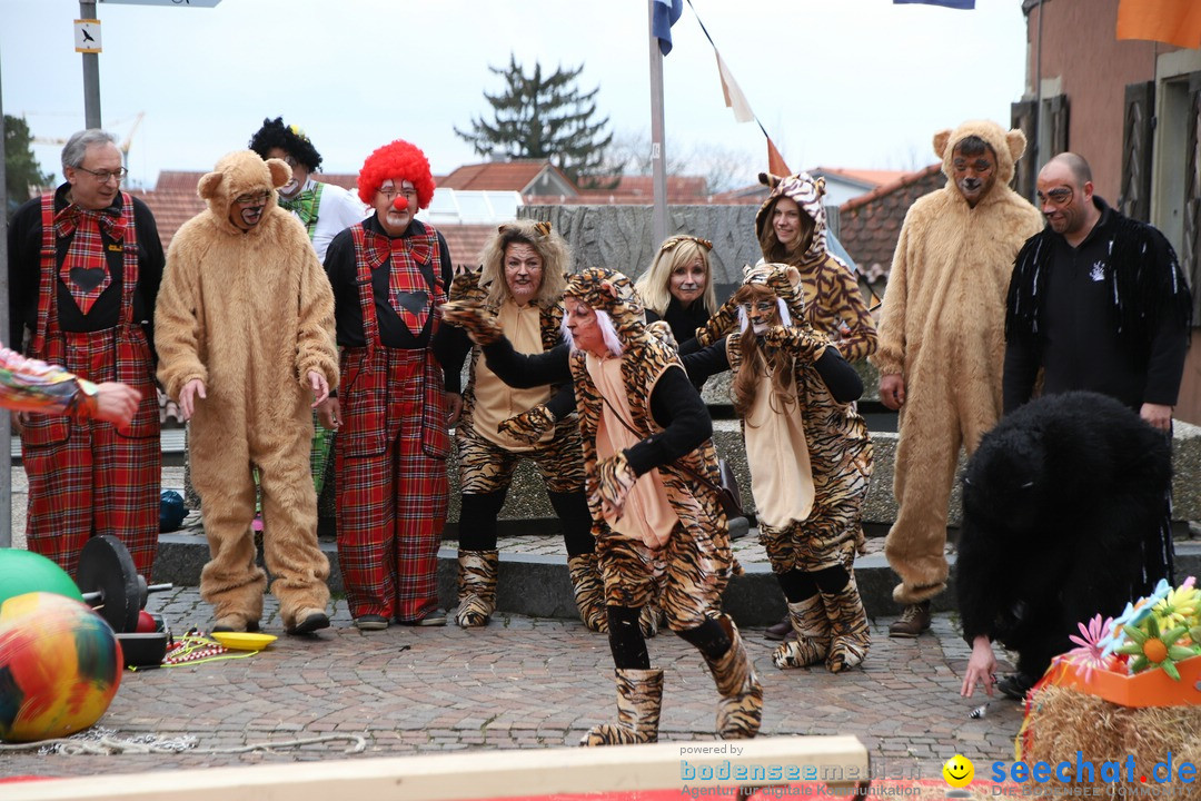 Narrenbaumstellen: Markdorf am Bodensee, 03.02.2018