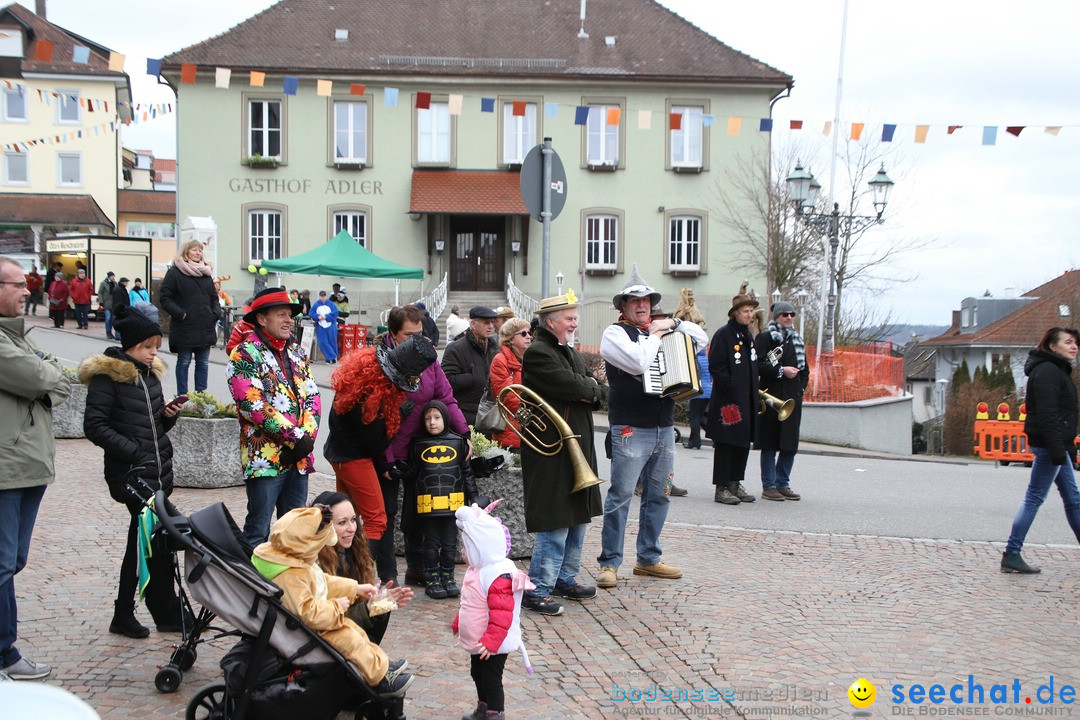 Narrenbaumstellen: Markdorf am Bodensee, 03.02.2018