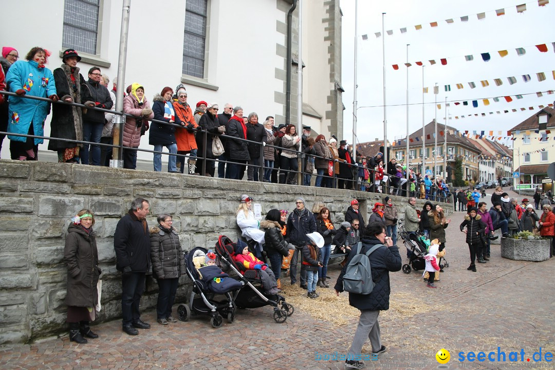 Narrenbaumstellen: Markdorf am Bodensee, 03.02.2018