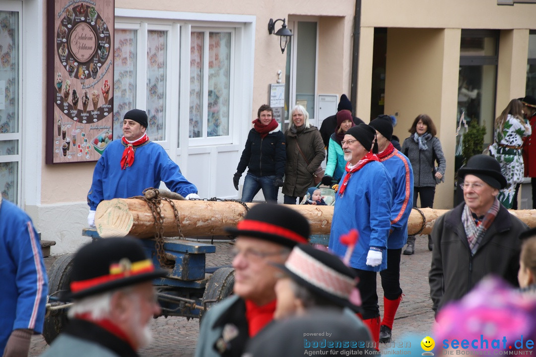 Narrenbaumstellen: Markdorf am Bodensee, 03.02.2018