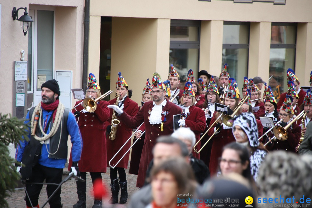 Narrenbaumstellen: Markdorf am Bodensee, 03.02.2018