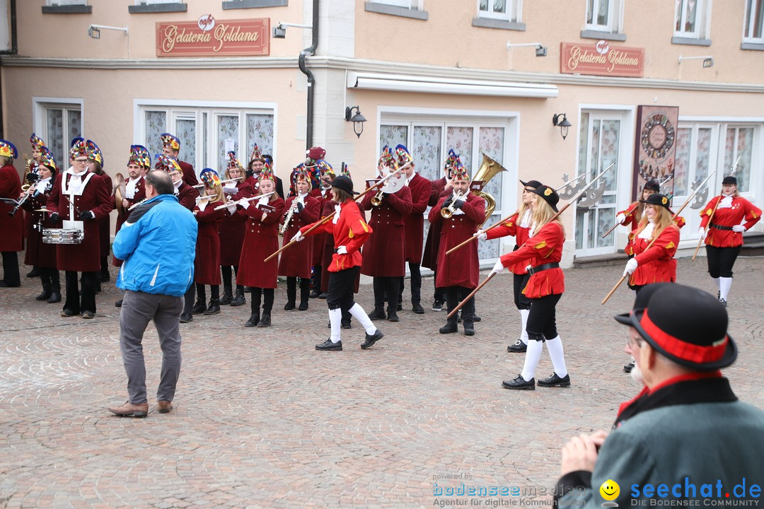 Narrenbaumstellen: Markdorf am Bodensee, 03.02.2018