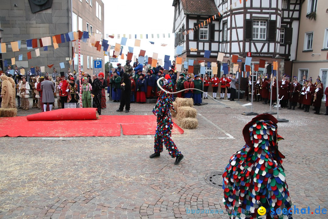 Narrenbaumstellen: Markdorf am Bodensee, 03.02.2018