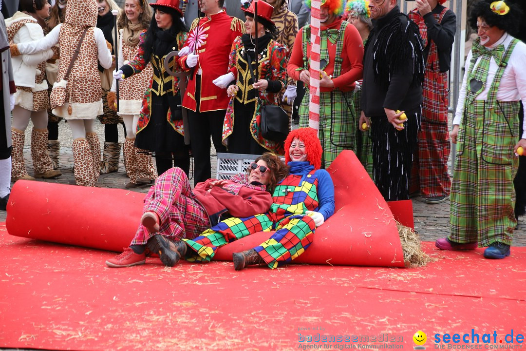 Narrenbaumstellen: Markdorf am Bodensee, 03.02.2018