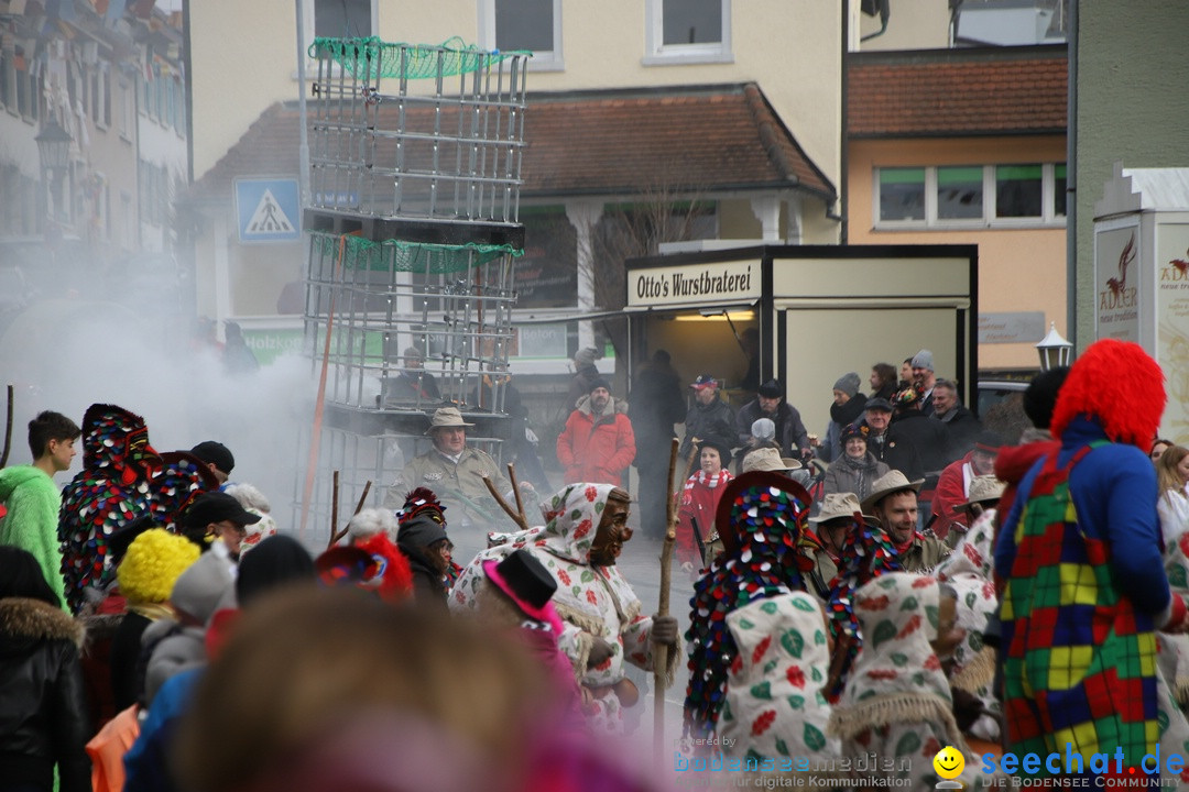 Narrenbaumstellen: Markdorf am Bodensee, 03.02.2018