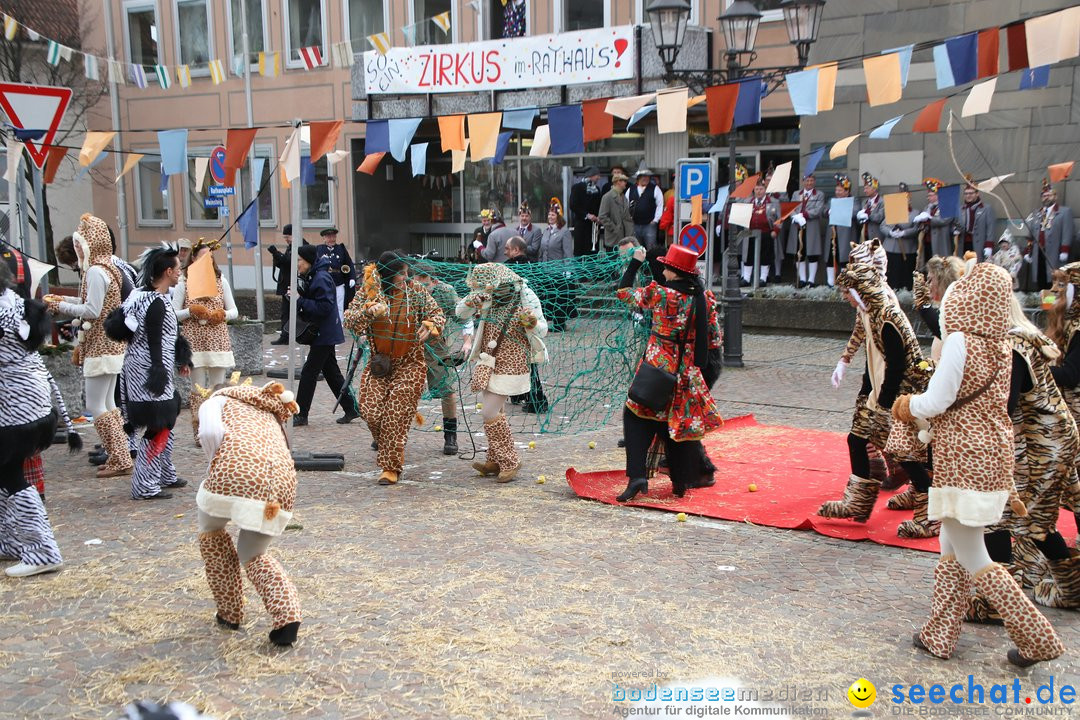 Narrenbaumstellen: Markdorf am Bodensee, 03.02.2018