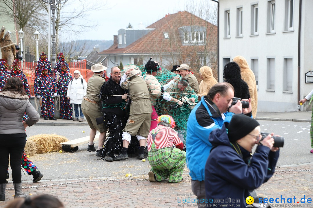 Narrenbaumstellen: Markdorf am Bodensee, 03.02.2018