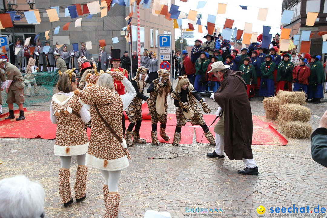 Narrenbaumstellen: Markdorf am Bodensee, 03.02.2018