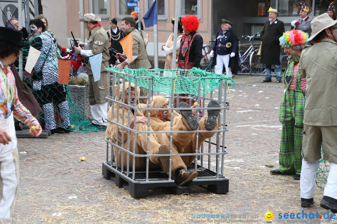 Narrenbaumstellen: Markdorf am Bodensee, 03.02.2018