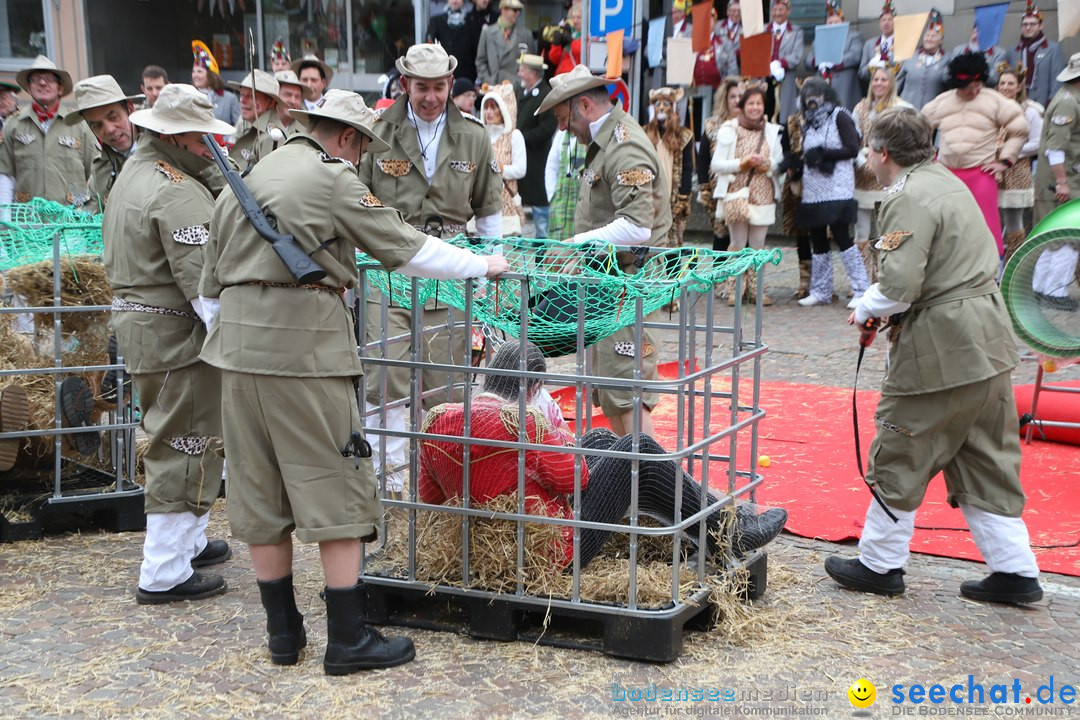 Narrenbaumstellen: Markdorf am Bodensee, 03.02.2018