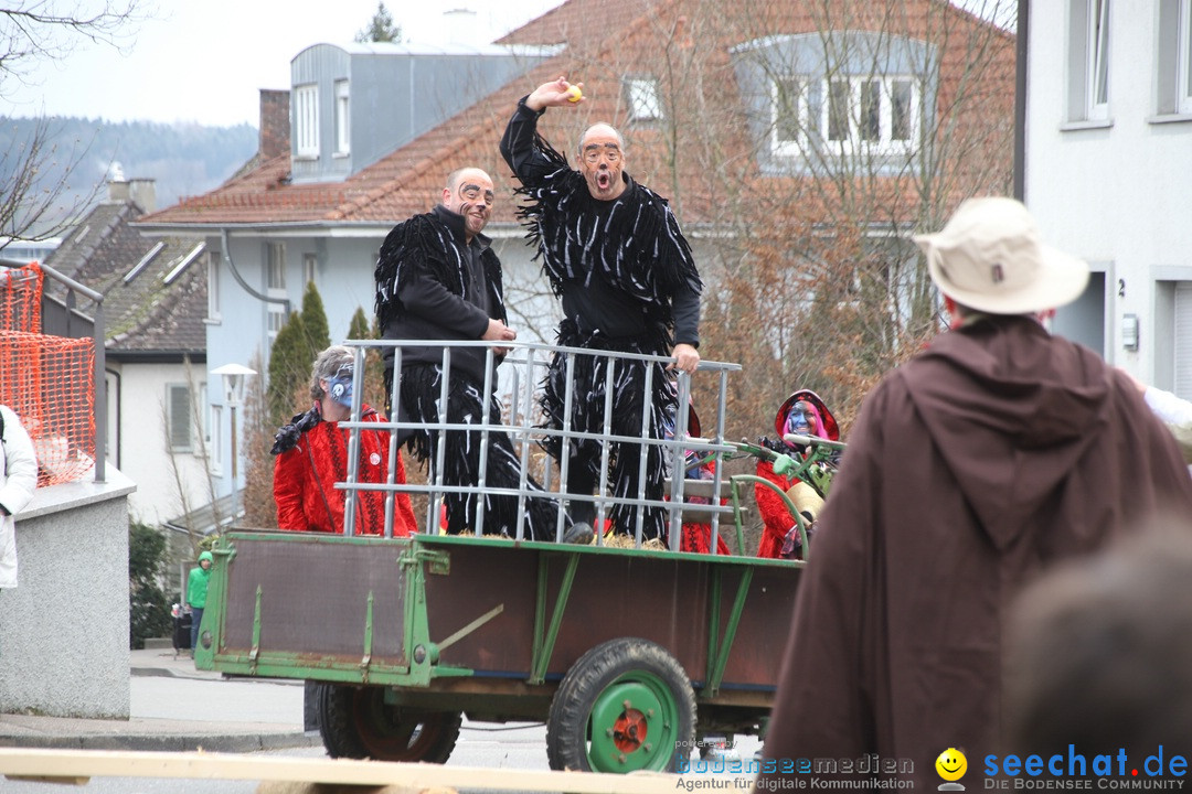 Narrenbaumstellen: Markdorf am Bodensee, 03.02.2018