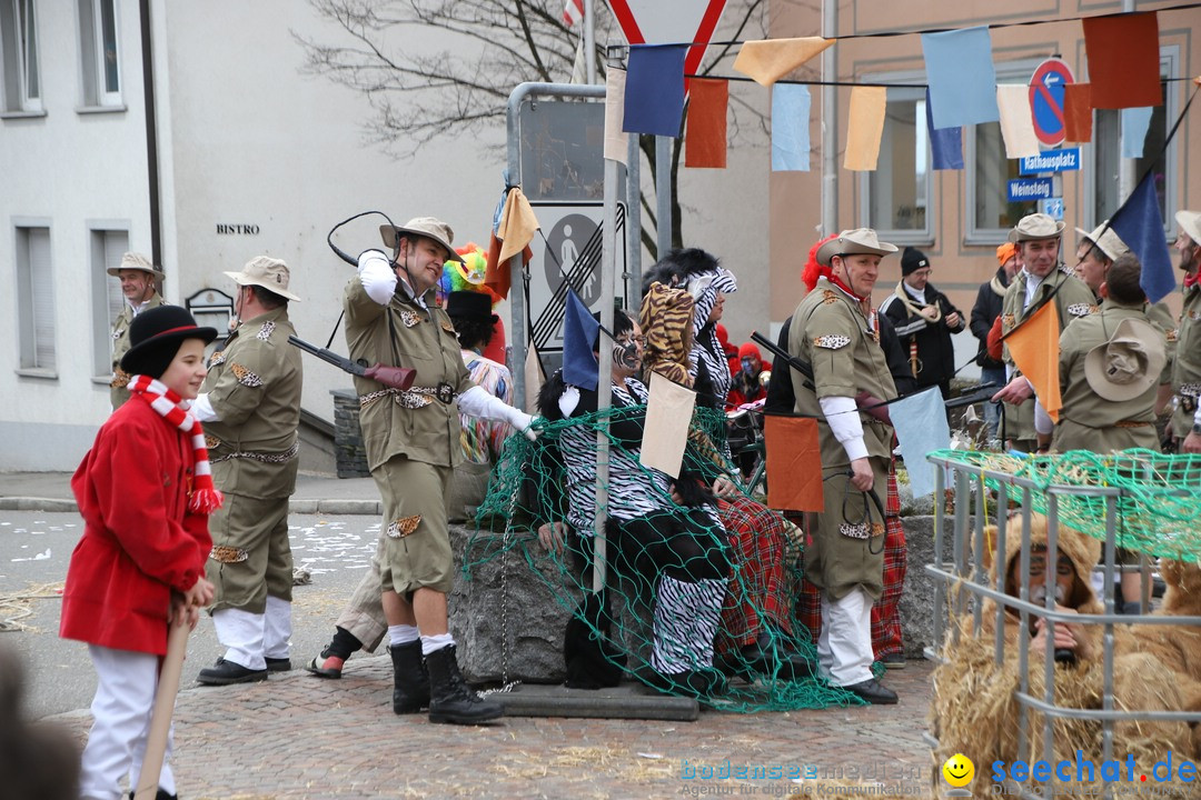 Narrenbaumstellen: Markdorf am Bodensee, 03.02.2018