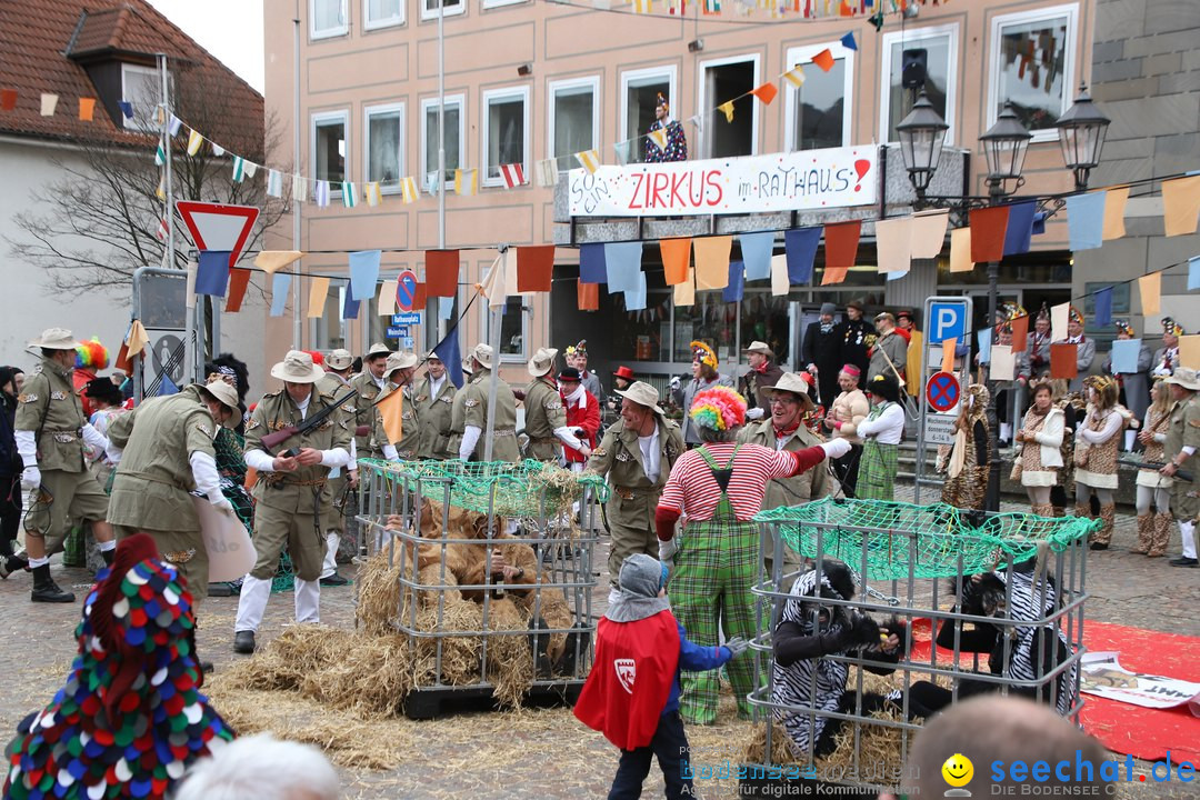 Narrenbaumstellen: Markdorf am Bodensee, 03.02.2018