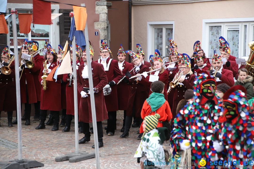 Narrenbaumstellen: Markdorf am Bodensee, 03.02.2018