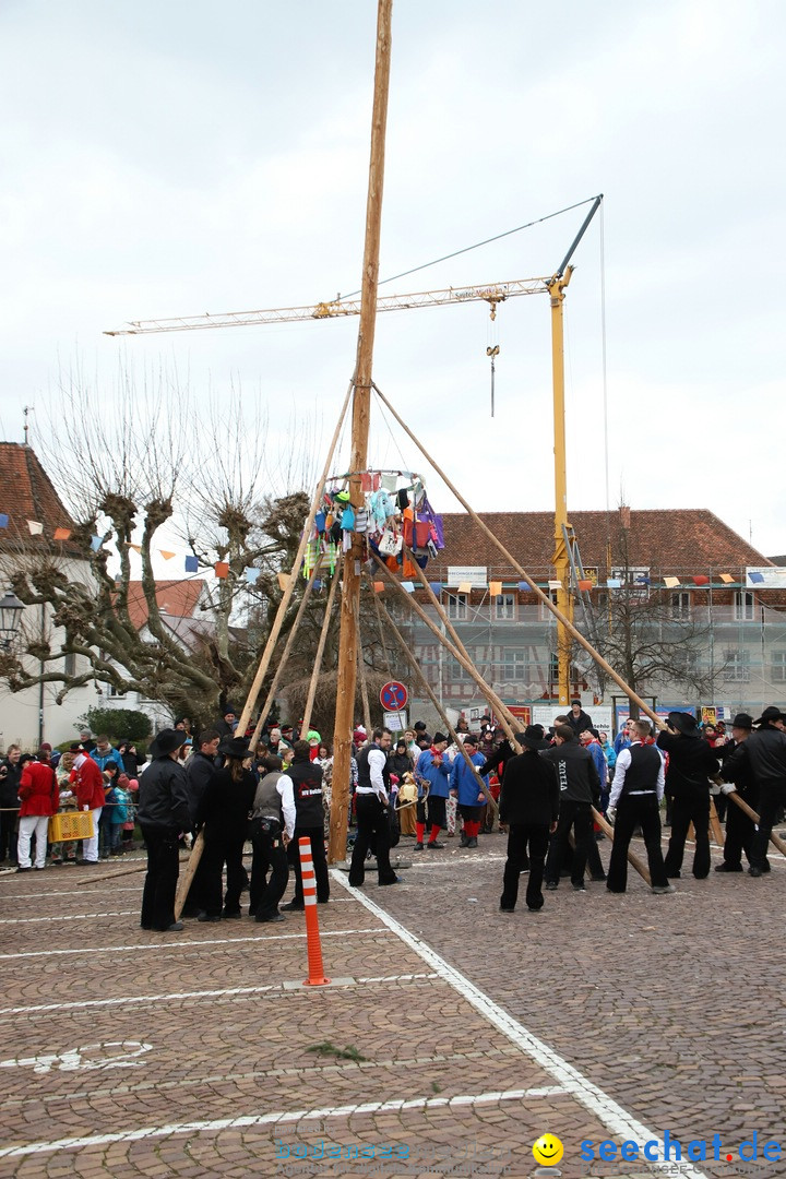 Narrenbaumstellen: Markdorf am Bodensee, 03.02.2018