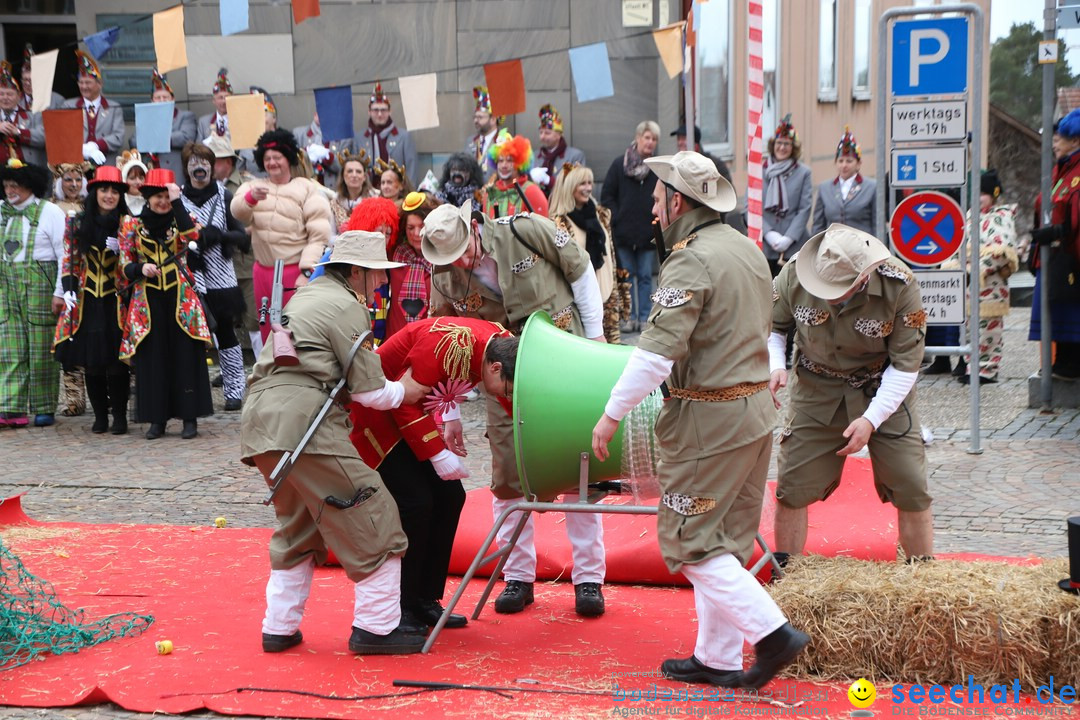 Narrenbaumstellen: Markdorf am Bodensee, 03.02.2018