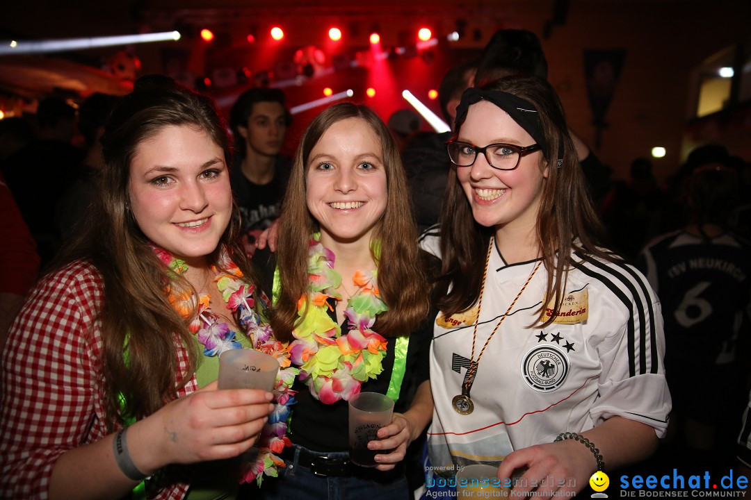 FUSS-BALL XL - Fasnetsball in Neukirch am Bodensee, 03.02.2018