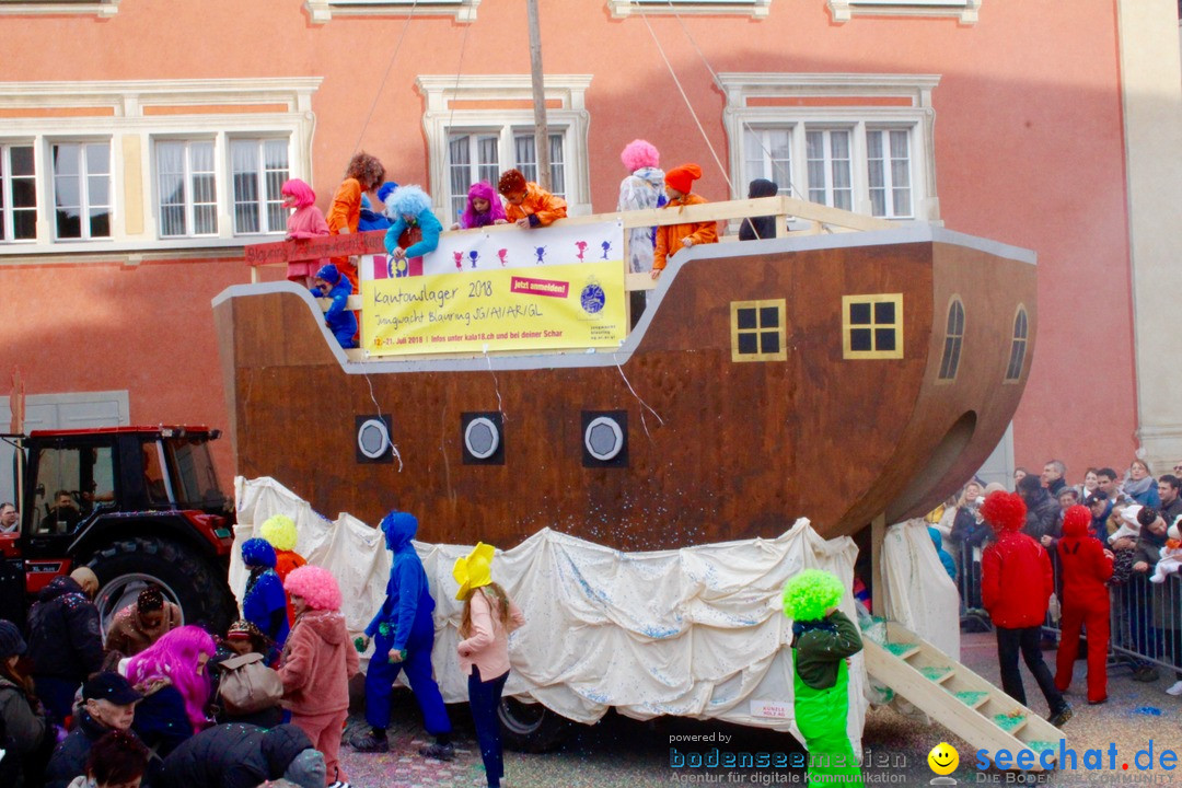 Fasnachtsumzug: Rapperswil am Bodensee - Schweiz, 04.02.2018