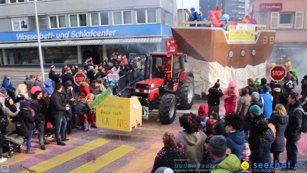 Fasnachtsumzug: Rapperswil am Bodensee - Schweiz, 04.02.2018