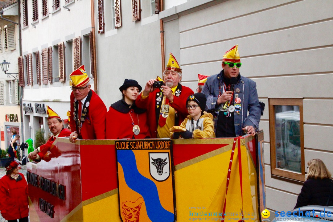 Fasnachtsumzug: Rapperswil am Bodensee - Schweiz, 04.02.2018