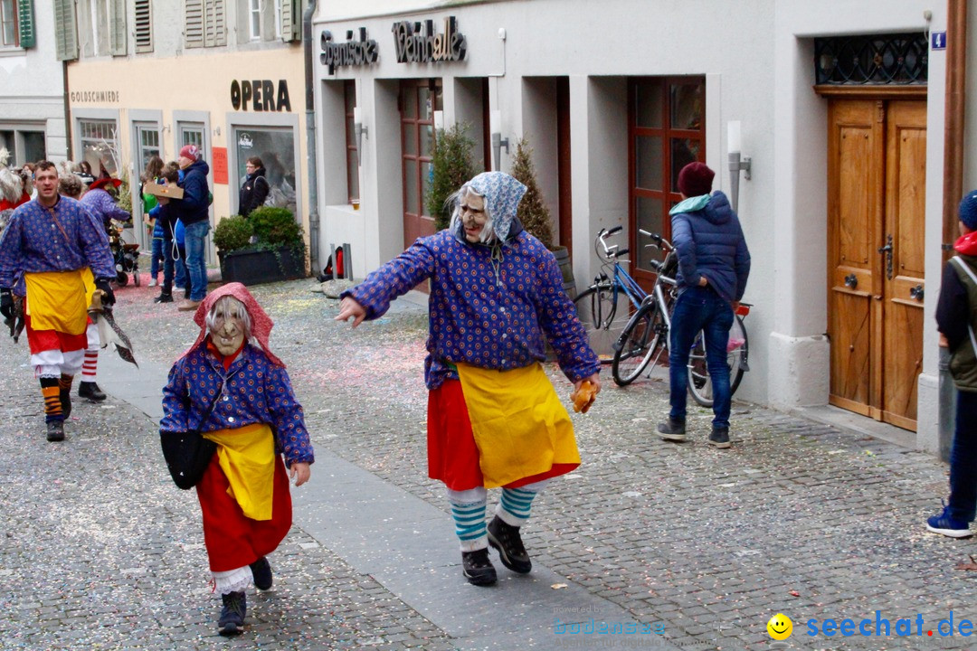 Fasnachtsumzug: Rapperswil am Bodensee - Schweiz, 04.02.2018