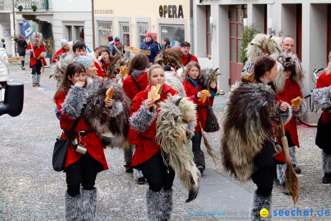 Fasnachtsumzug: Rapperswil am Bodensee - Schweiz, 04.02.2018