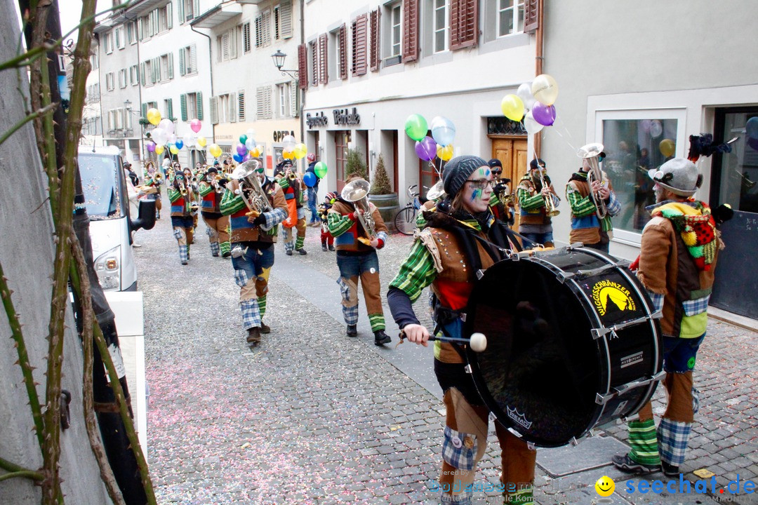 Fasnachtsumzug: Rapperswil am Bodensee - Schweiz, 04.02.2018