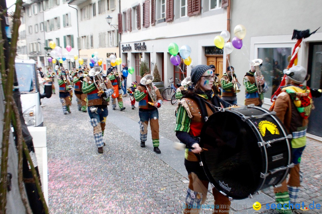 Fasnachtsumzug: Rapperswil am Bodensee - Schweiz, 04.02.2018