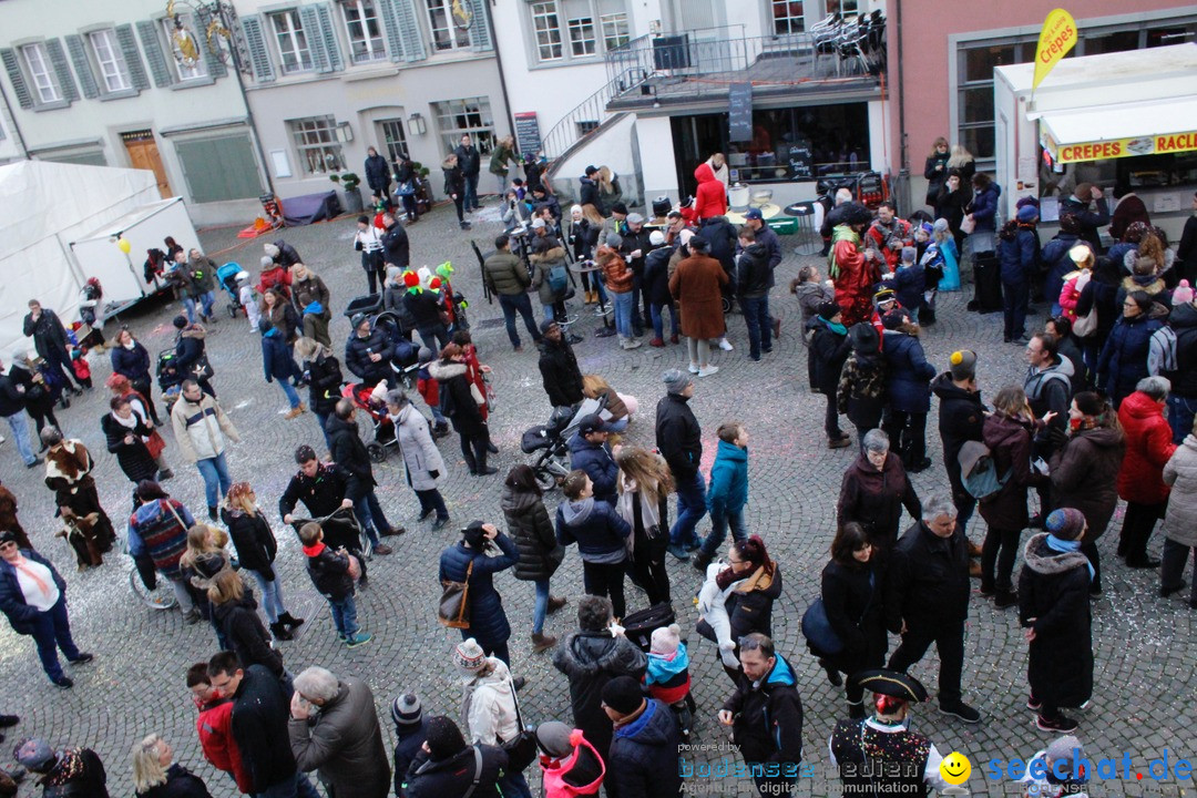 Fasnachtsumzug: Rapperswil am Bodensee - Schweiz, 04.02.2018