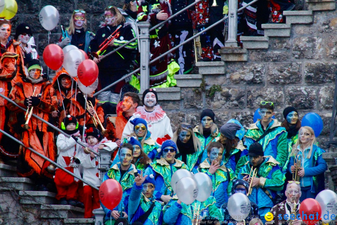 Fasnachtsumzug: Rapperswil am Bodensee - Schweiz, 04.02.2018