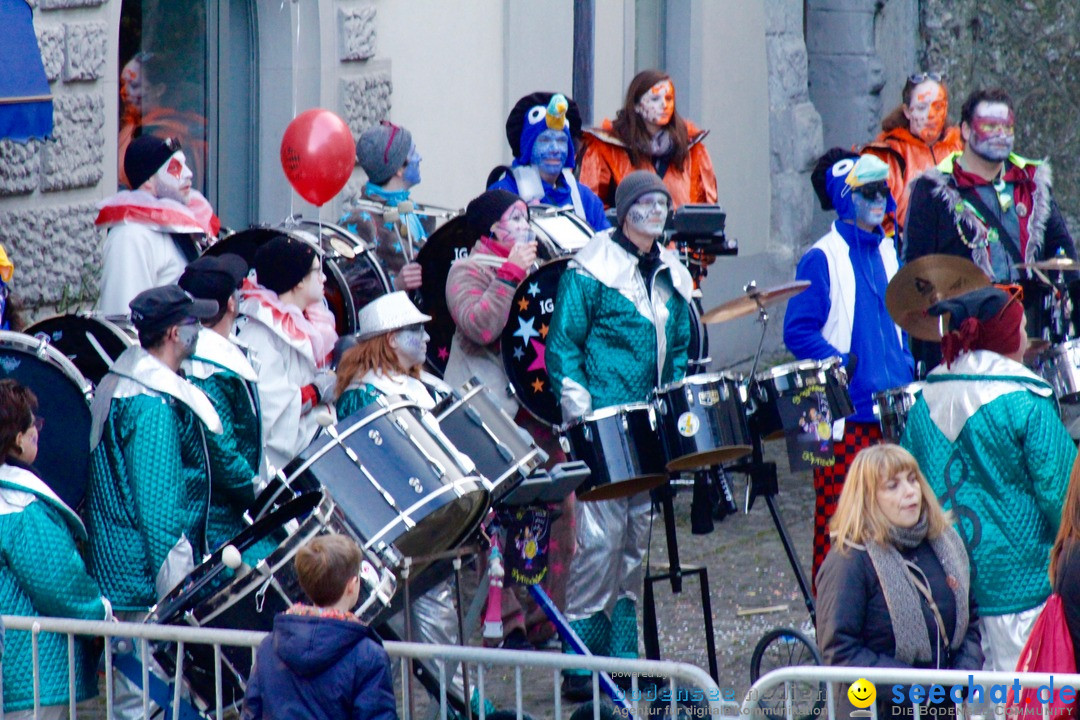 Fasnachtsumzug: Rapperswil am Bodensee - Schweiz, 04.02.2018