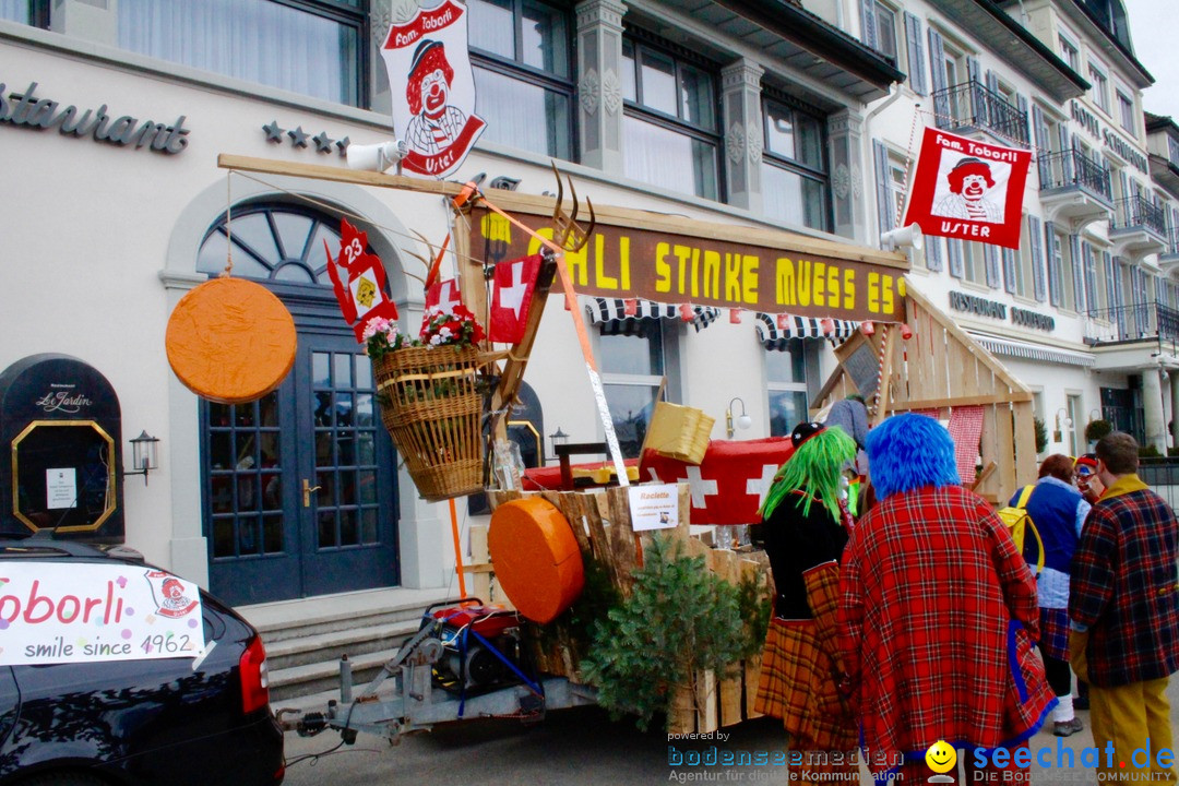 Fasnachtsumzug: Rapperswil am Bodensee - Schweiz, 04.02.2018