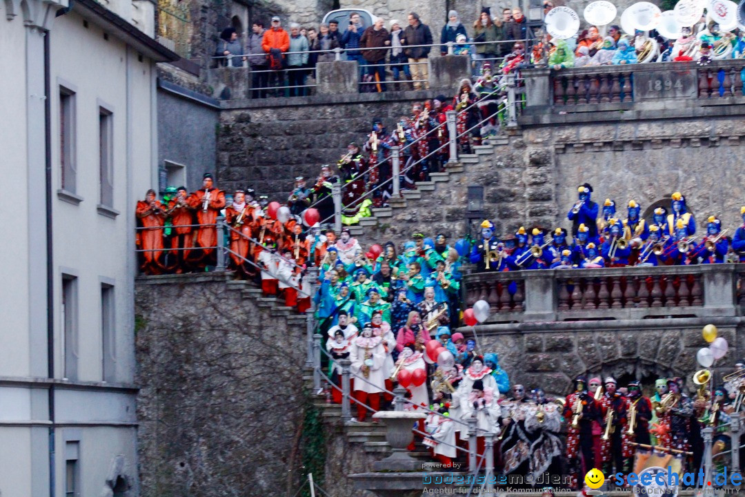 Fasnachtsumzug: Rapperswil am Bodensee - Schweiz, 04.02.2018