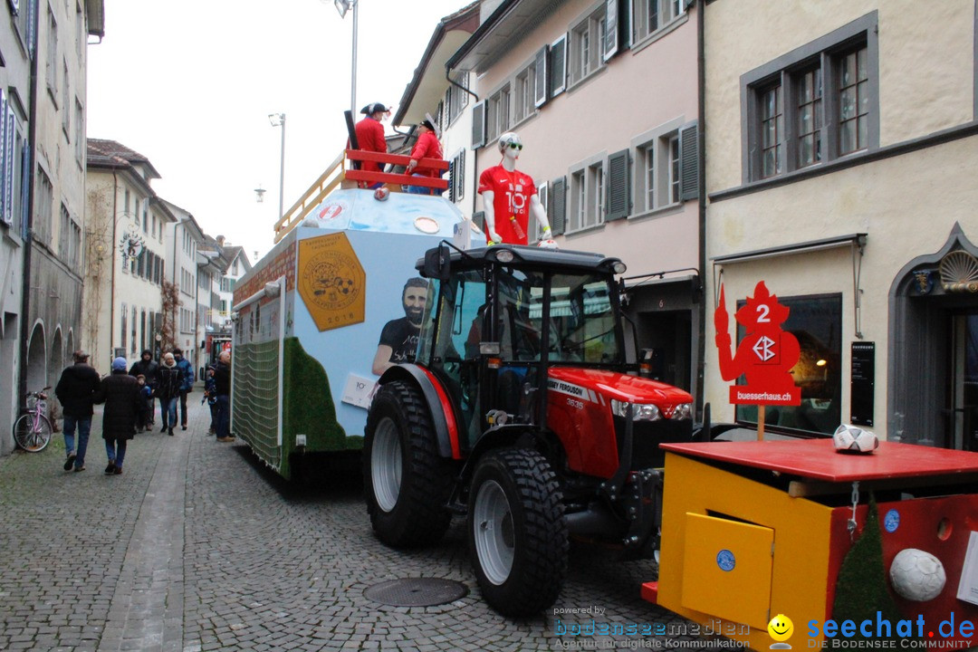 Fasnachtsumzug: Rapperswil am Bodensee - Schweiz, 04.02.2018