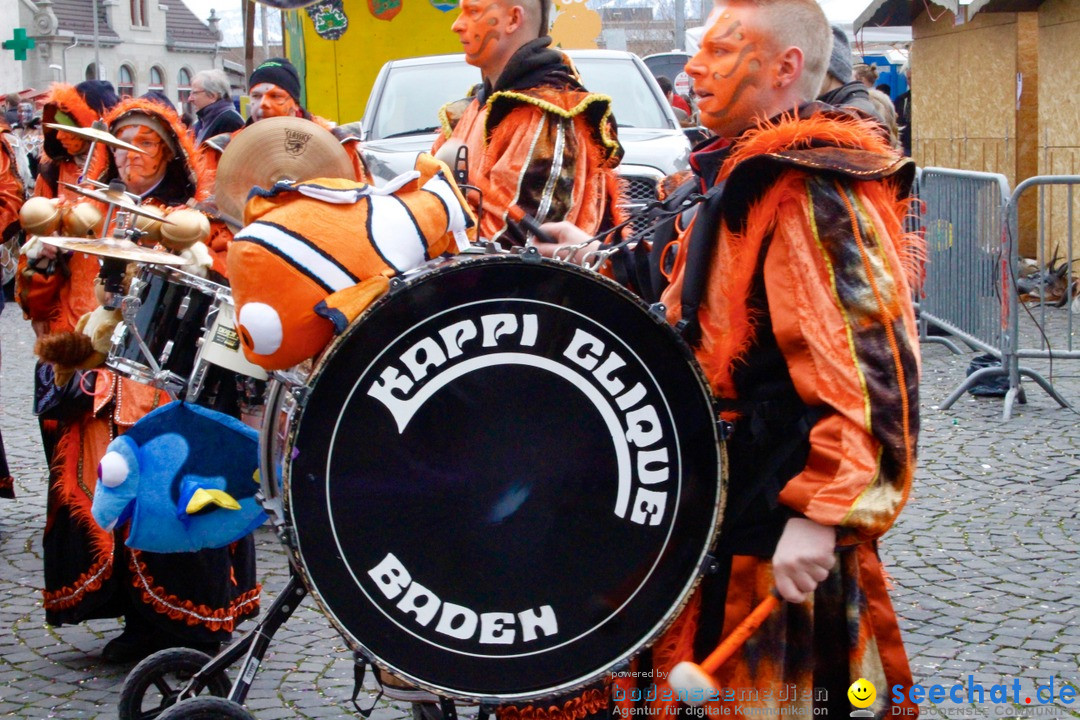 Fasnachtsumzug: Rapperswil am Bodensee - Schweiz, 04.02.2018