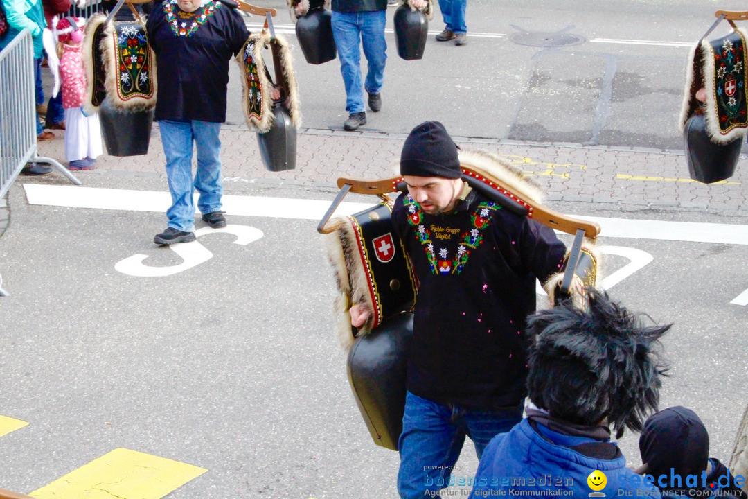 Fasnachtsumzug: Rapperswil am Bodensee - Schweiz, 04.02.2018