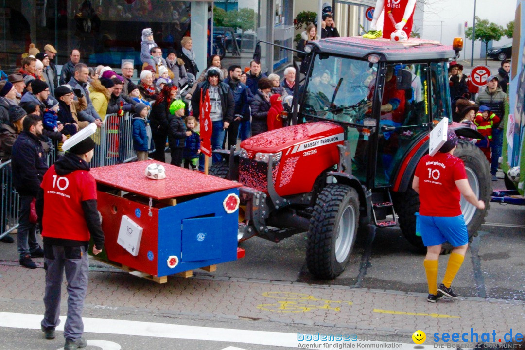 Fasnachtsumzug: Rapperswil am Bodensee - Schweiz, 04.02.2018