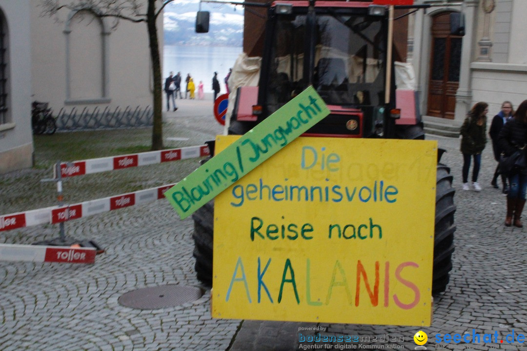 Fasnachtsumzug: Rapperswil am Bodensee - Schweiz, 04.02.2018