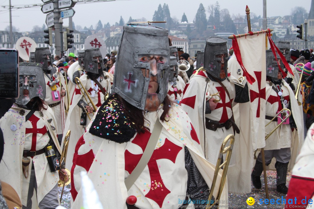 Fasnachtsumzug: Luzern - Schweiz, 08.02.2018