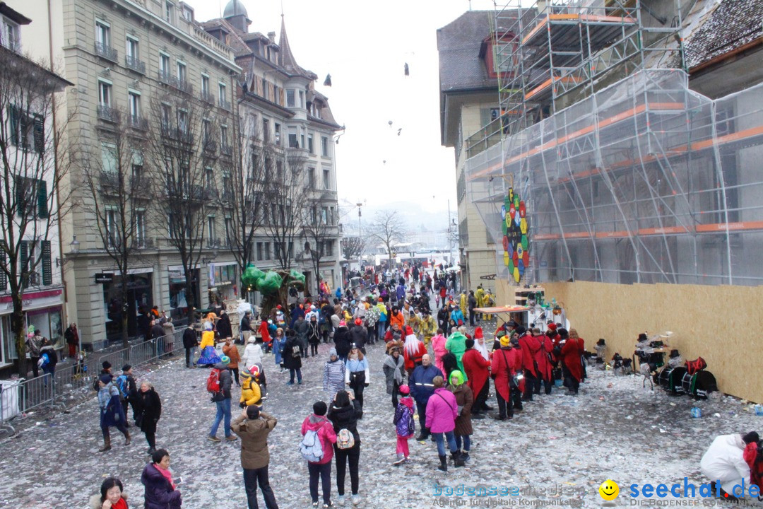 Fasnachtsumzug: Luzern - Schweiz, 08.02.2018