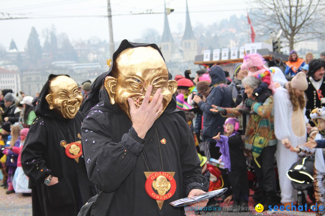 Fasnachtsumzug: Luzern - Schweiz, 08.02.2018