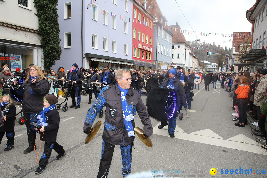 Tuttlinger Fasnetumzug: Tuttlingen am Bodensee, 10.02.2018