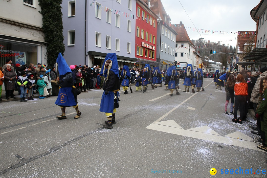 Tuttlinger Fasnetumzug: Tuttlingen am Bodensee, 10.02.2018