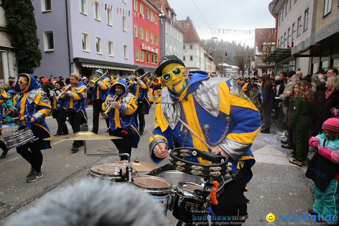 Tuttlinger Fasnetumzug: Tuttlingen am Bodensee, 10.02.2018