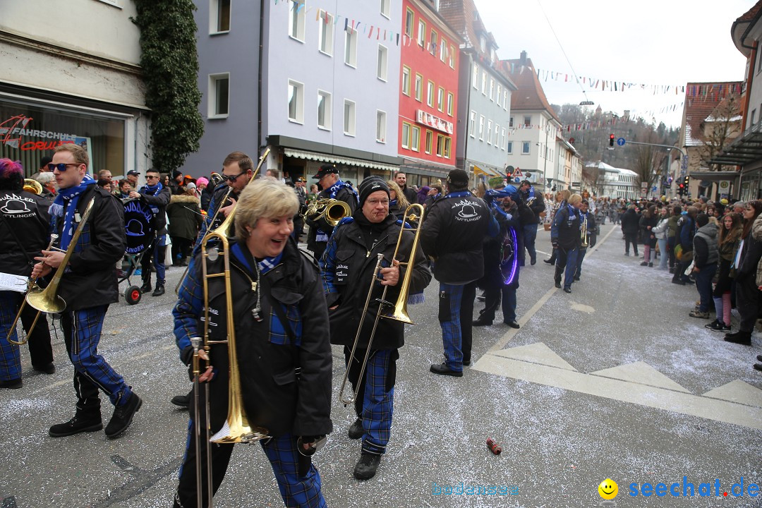 Tuttlinger Fasnetumzug: Tuttlingen am Bodensee, 10.02.2018