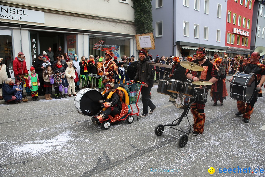 Tuttlinger Fasnetumzug: Tuttlingen am Bodensee, 10.02.2018